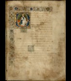 Página del Cuaderno de Ordenanzas de la Hermandad de Gipuzkoa  de 1397 confirmadas por el rey Juan II en 1453