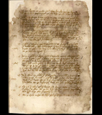 Page from the 1463 Book of Bylaws