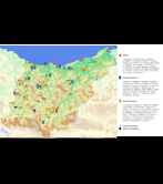 Mapa. “Despliegue de los bandos en Gipuzkoa”