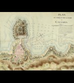 Getariako portu eta arradaren planoa, Espainia 1794