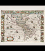 "Americae nova Tabula" (Willem Blaeu. 1665)
