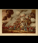 "Ataque sobre San Sebastián, 31 de agosto de 1813" (W. Heath. 1815)