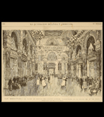 “San Sebastián: el salón de fiestas del "Gran Casino", inaugurado en la noche del 1º de julio”  (Juan Comba. 1887)